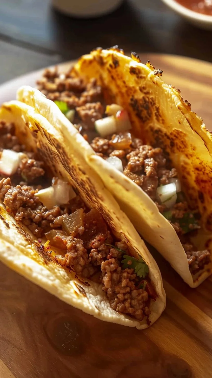 Crispy Ground Beef Tacos