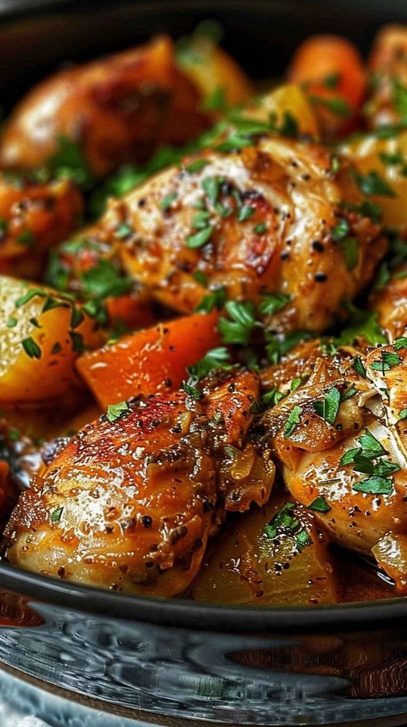 Garlic Butter Chicken Crockpot Recipe: 6-Hour Magic for Tender Bliss