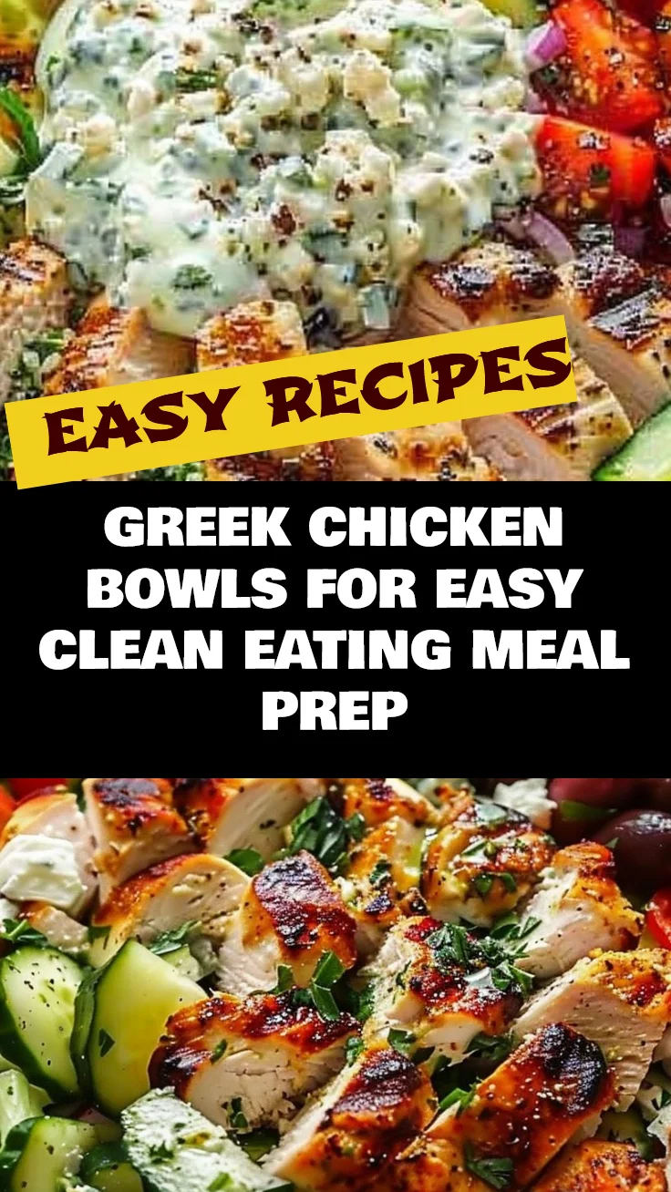 Greek Chicken Bowls