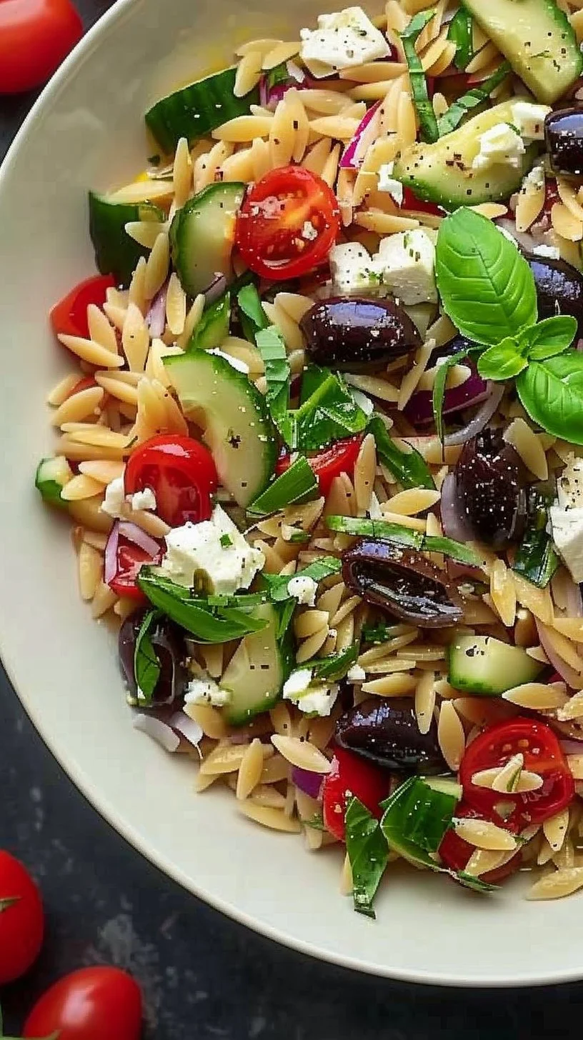 Greek Orzo Salad