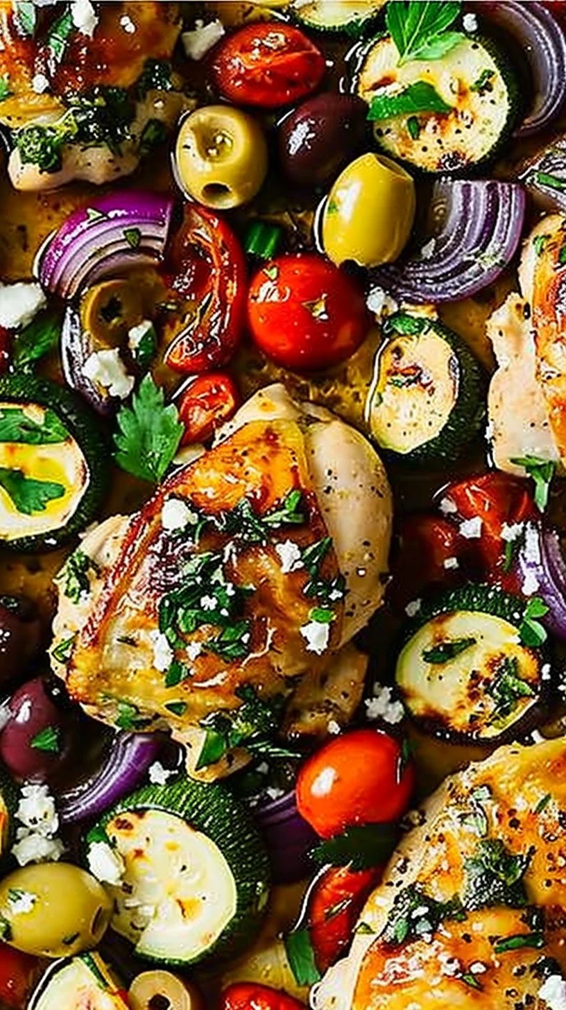 Greek Sheet Pan Chicken
