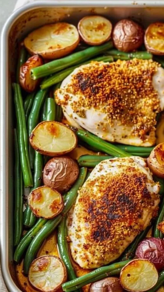 Healthy Chicken Parmesan with Vegetables