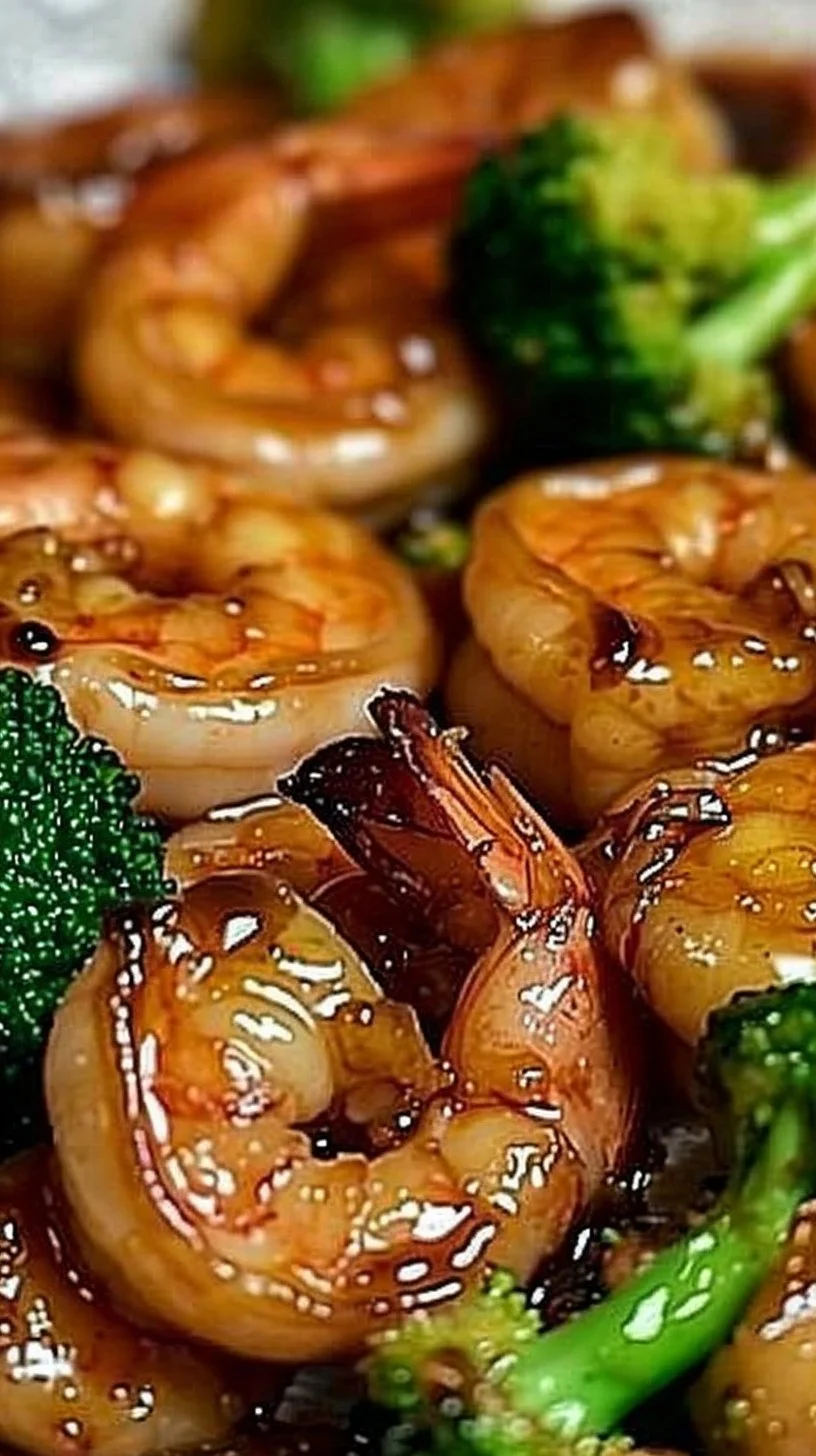 High-Protein Honey Garlic Shrimp
