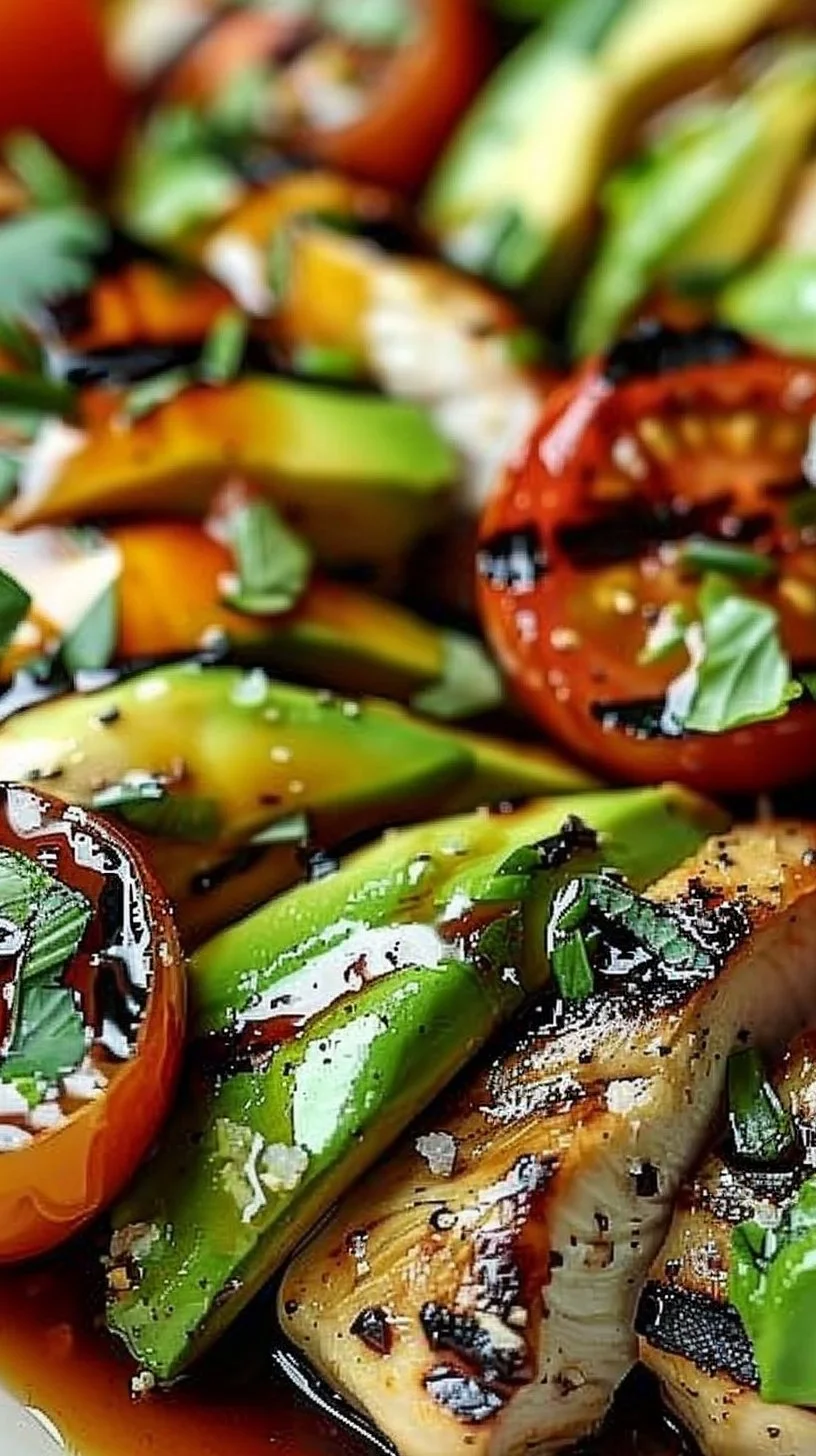 Juicy Grilled California Avocado Chicken