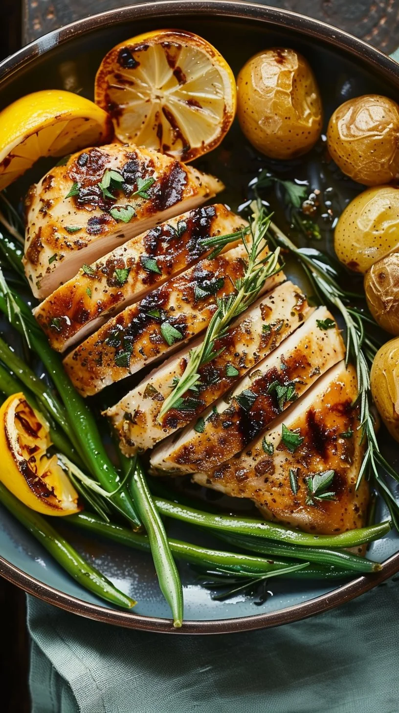 Lemon Garlic Chicken Meal Prep