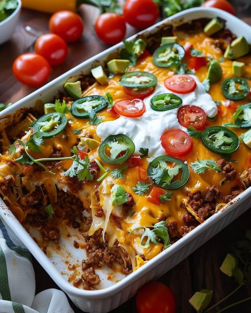 Low Carb Taco Casserole