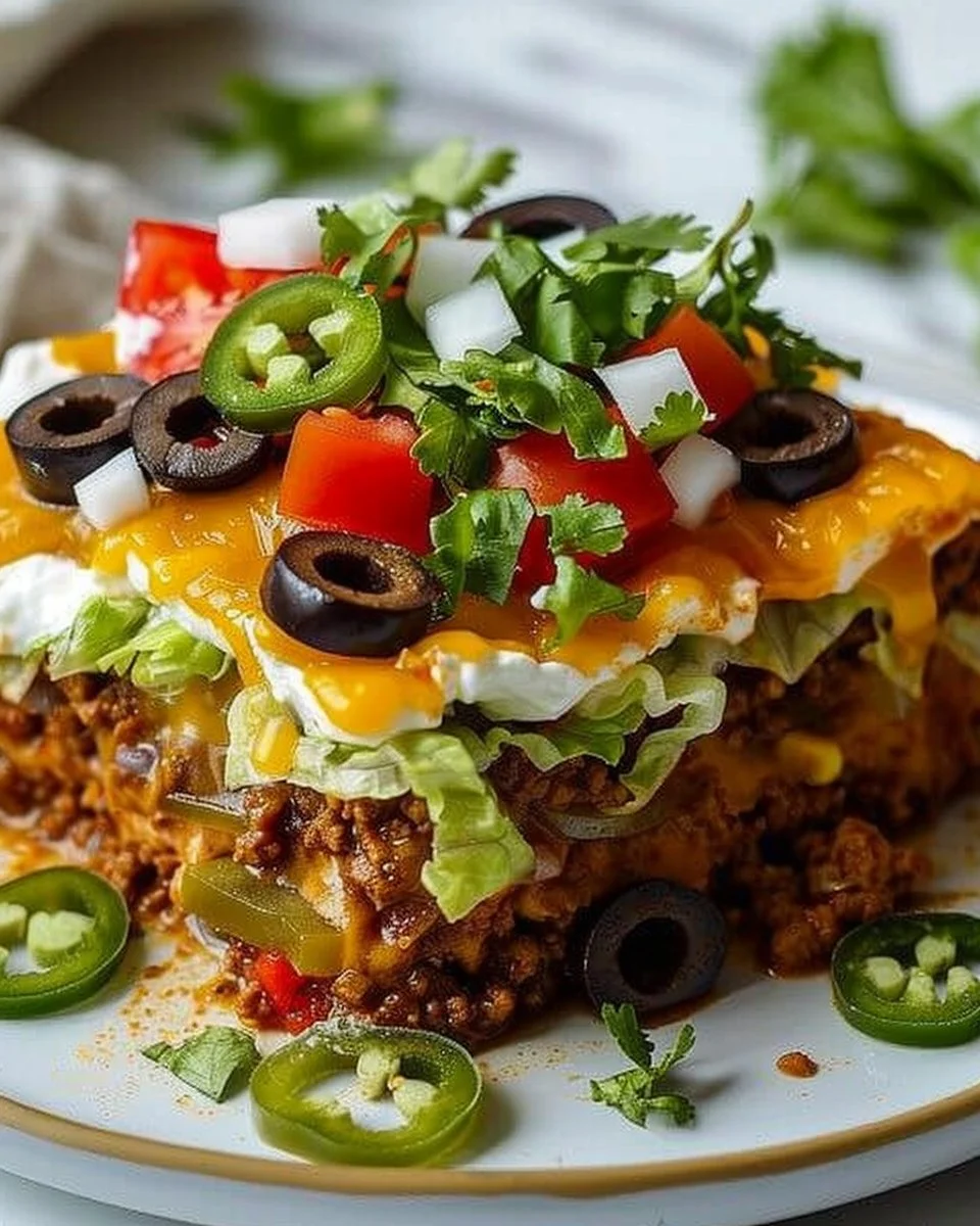 Low Carb Taco Casserole