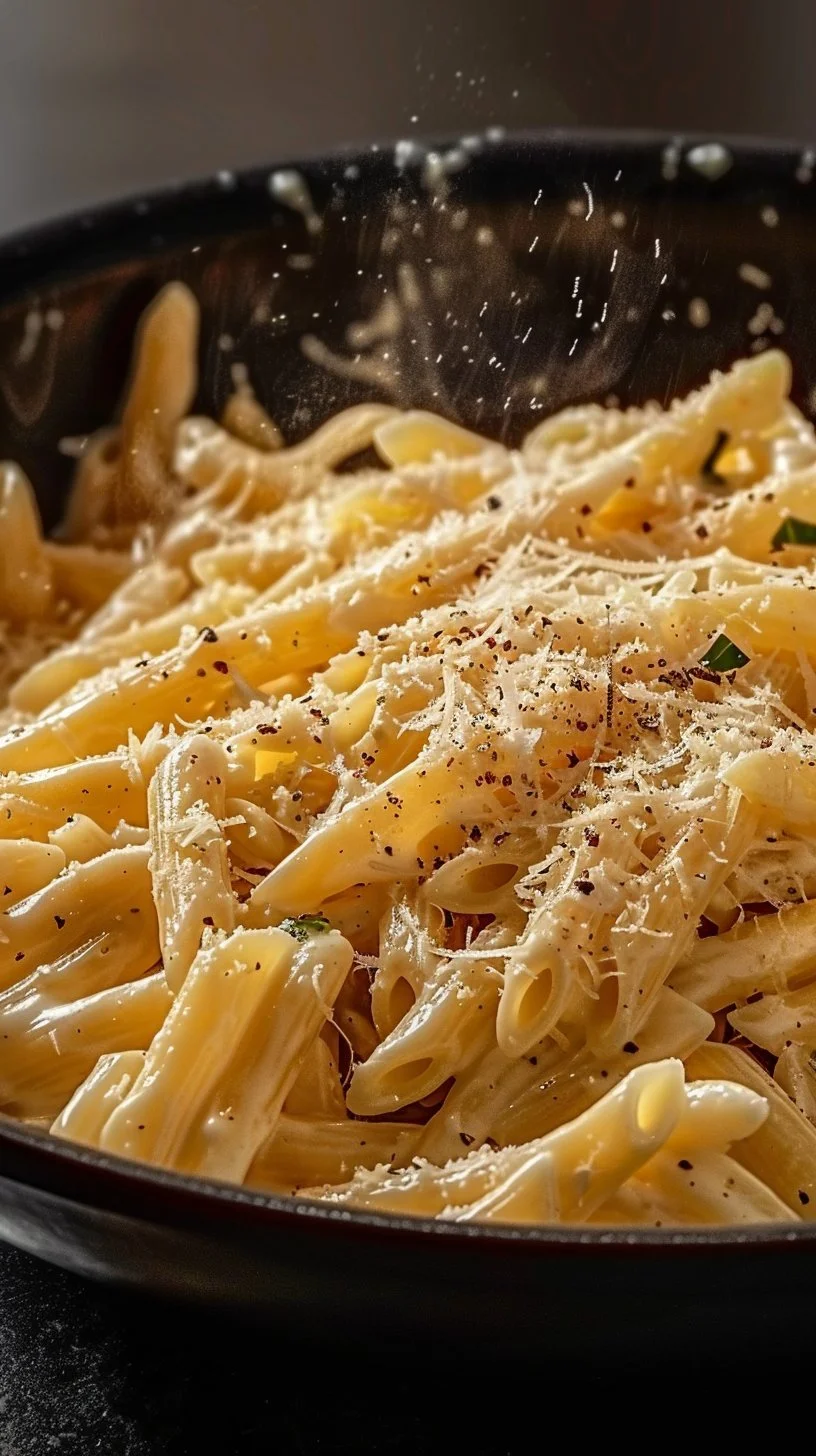 One Pot Creamy Garlic Pasta