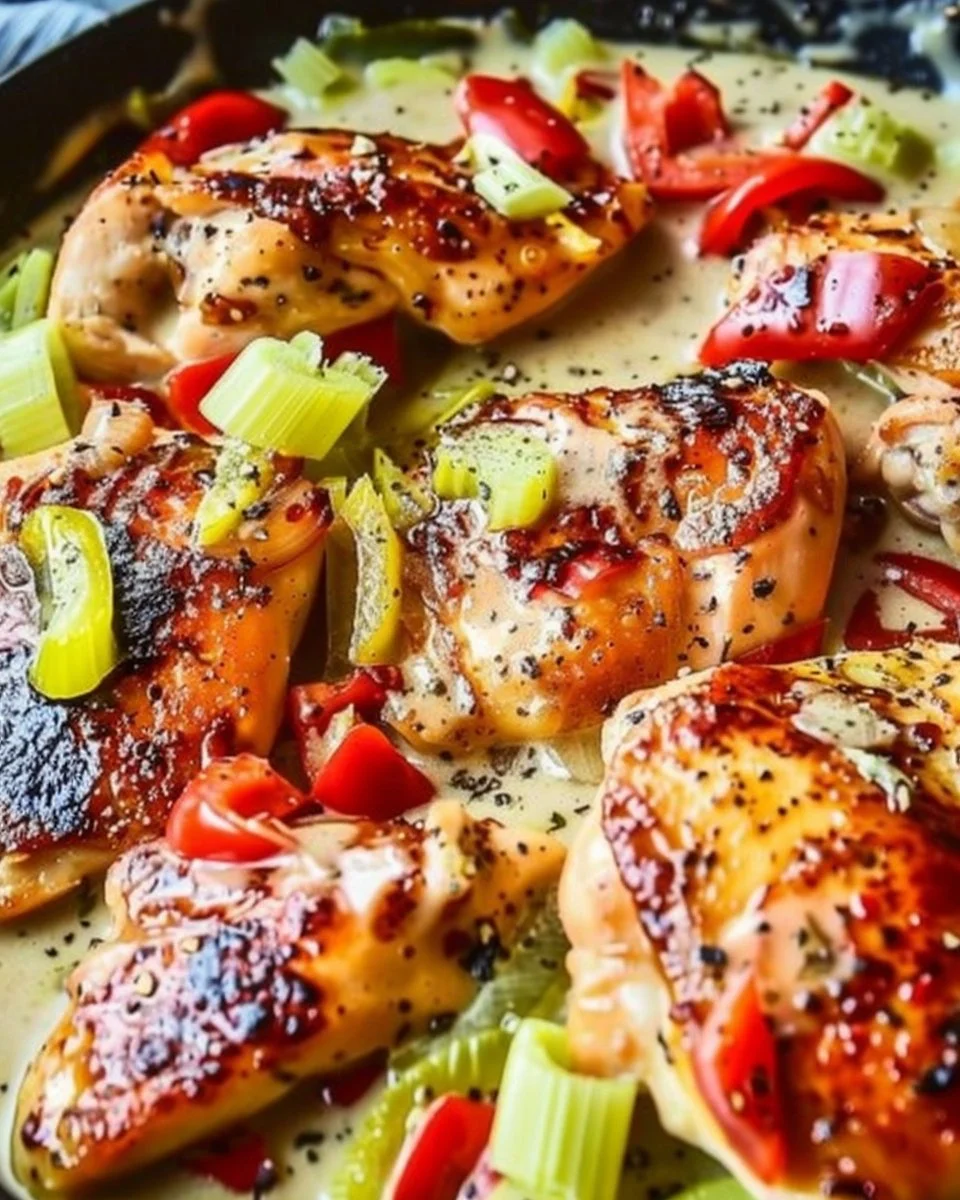 Pepperoncini Chicken Skillet: Easy One-Pan Recipe