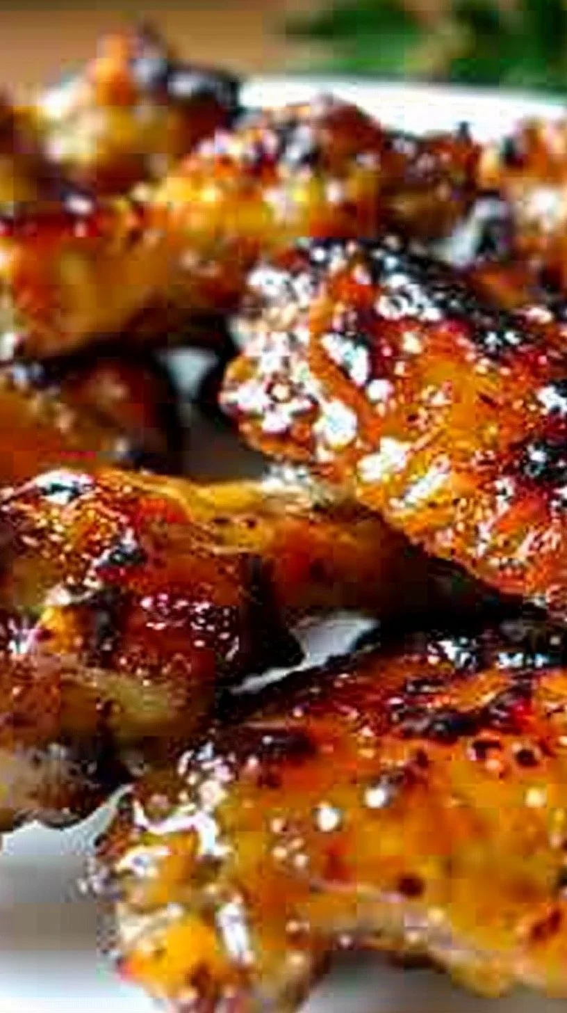 Pineapple-Teriyaki Chicken Wings