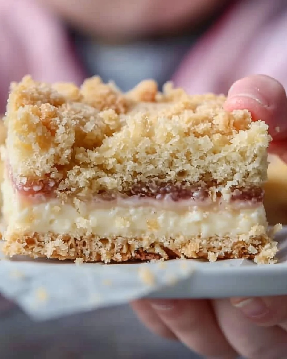 Ricotta Crumb Bars